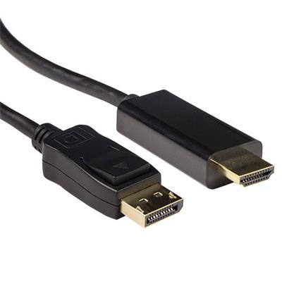 ACT Conversion cable DisplayPort male to HDMI-A male  1.00 m