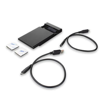 Ewent 2.5" SATA USB 3.2 Gen2 HDD SSD Enclosure, screwless, USB-C
